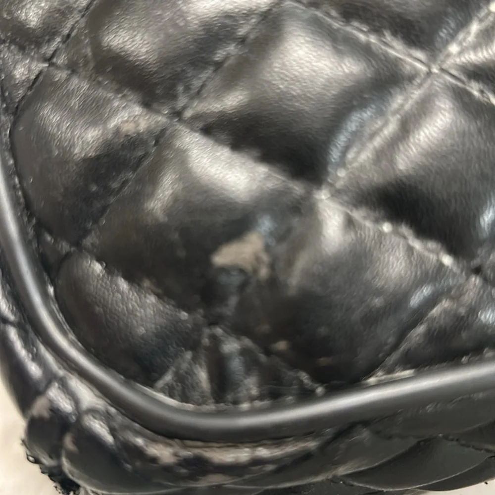 T3 branded quilted